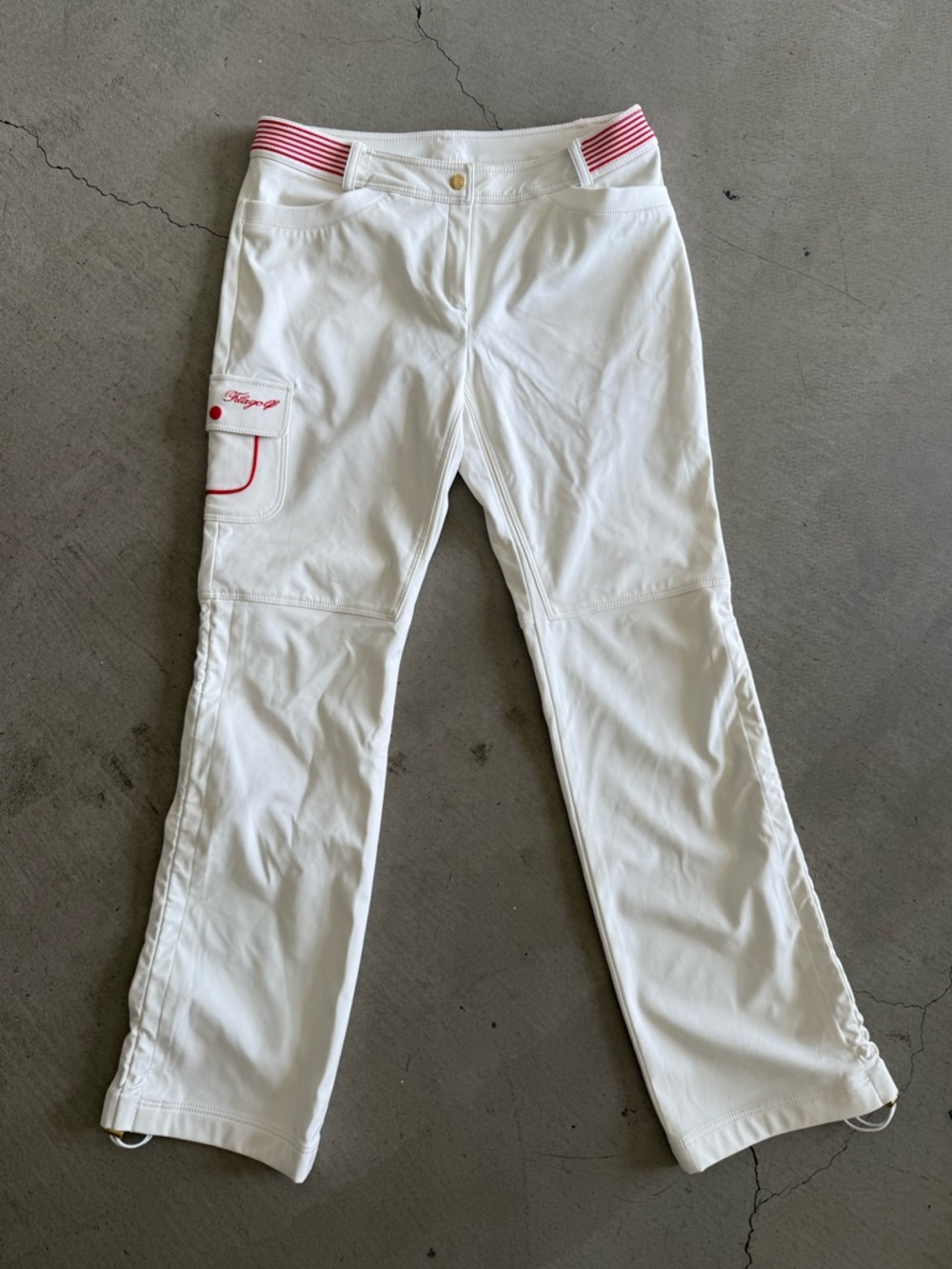 Fila / Women’s Golf Pants / Ivory Red